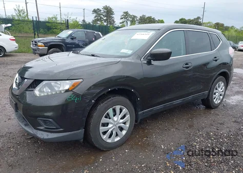 2016 Nissan Rogue S из США, поврежденный, VIN 5N1AT2MM7GC759348